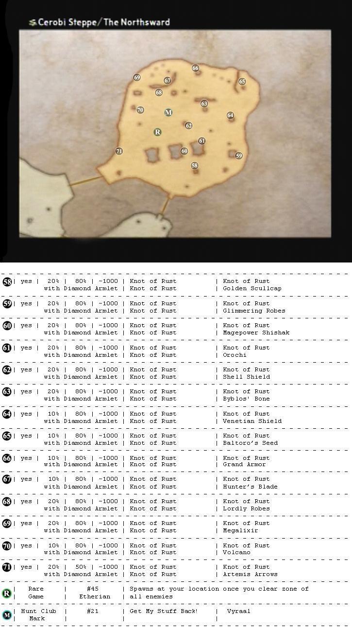 Cerobi Steppe map 6