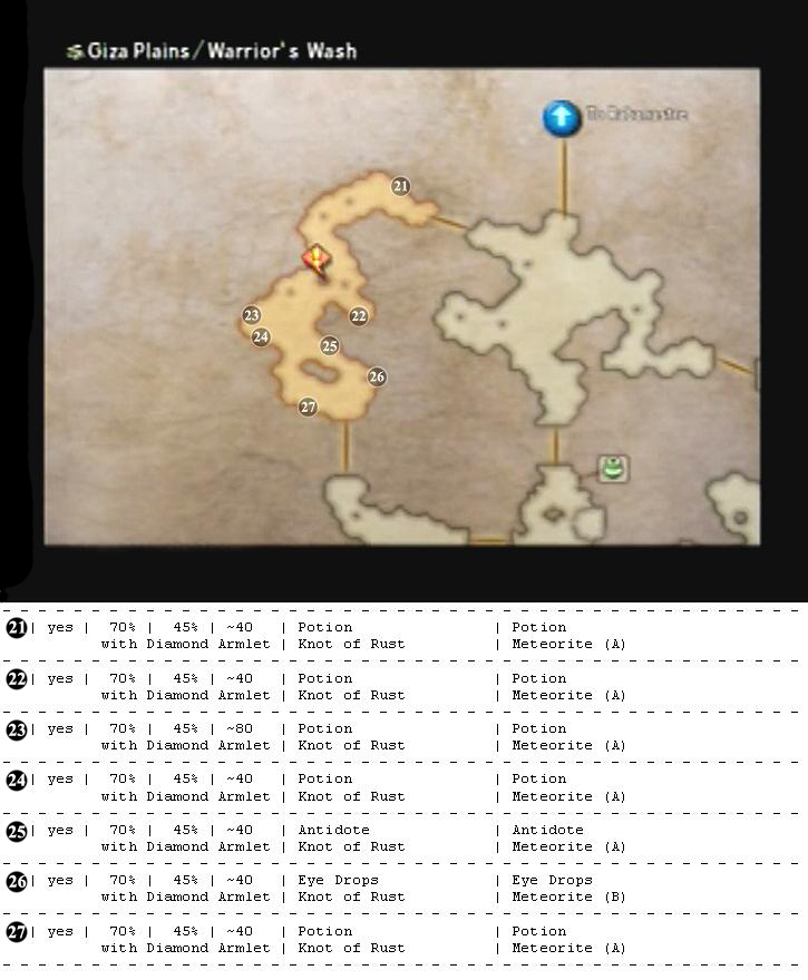 Giza Plains (Dry) map 6