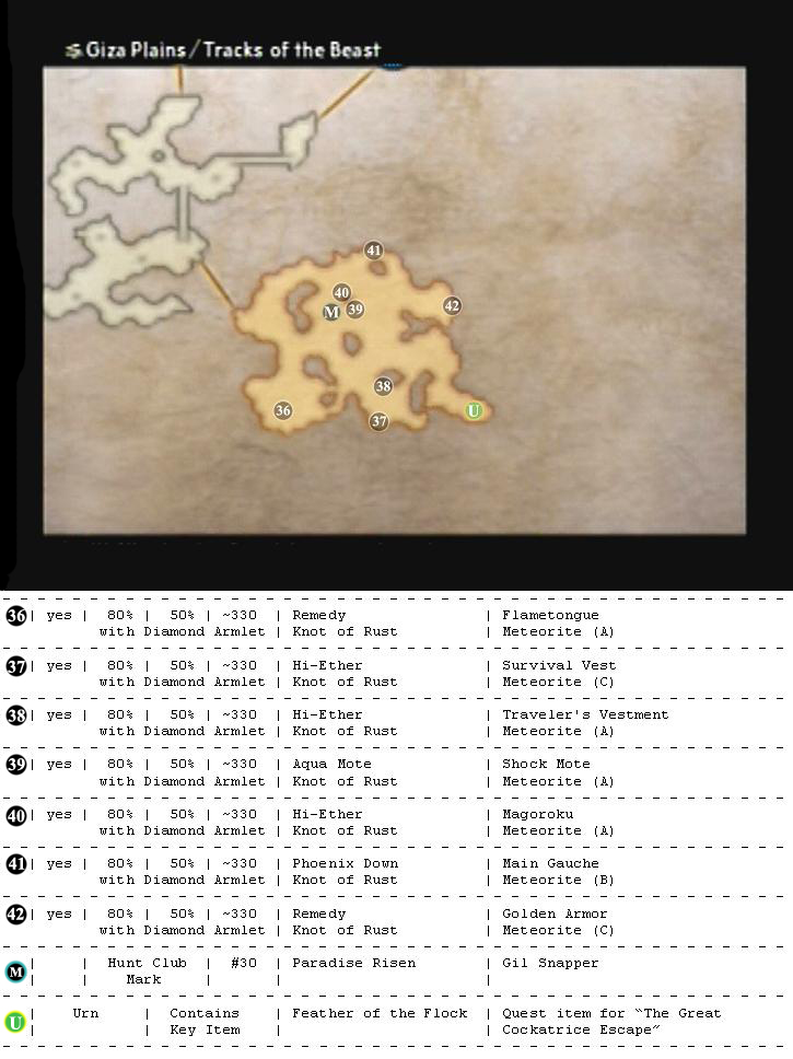 Giza Plains (Rains) map 9