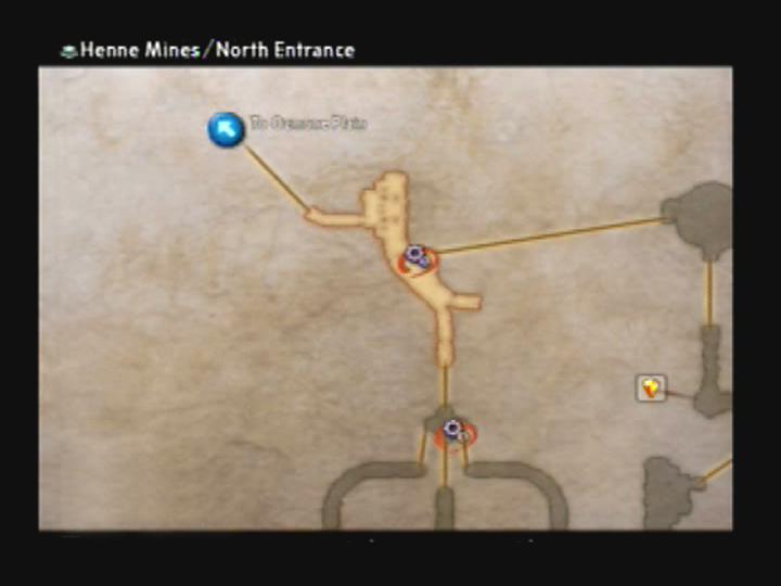 Henne Mines reference map