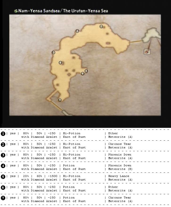 Nam-Yensa Sandsea map 2