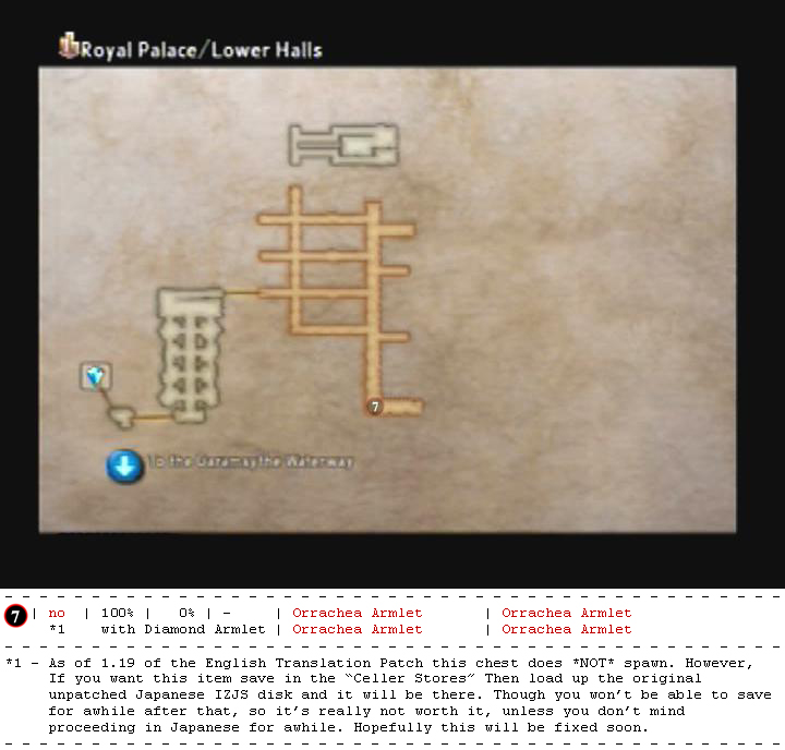 Royal Palace map 3