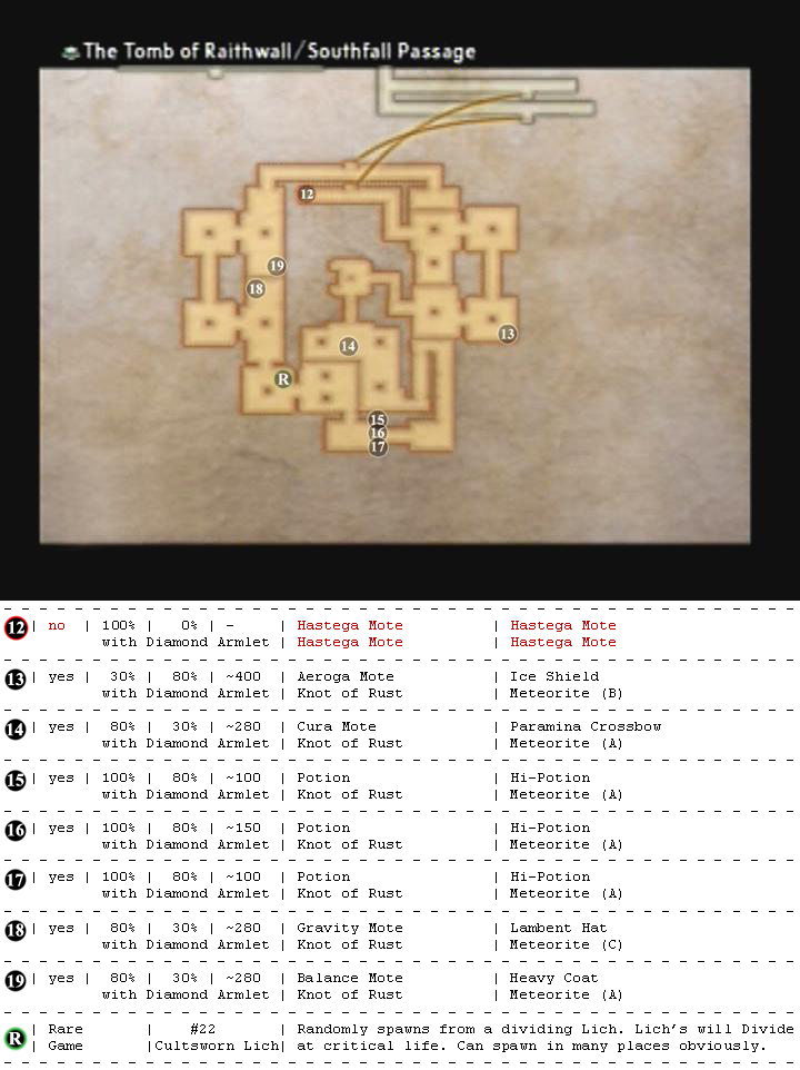 Tomb of Raithwall map 6