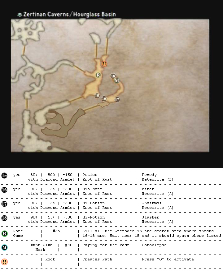 Zertinan Caverns map 3