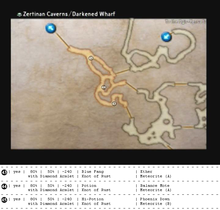 Zertinan Caverns map 9