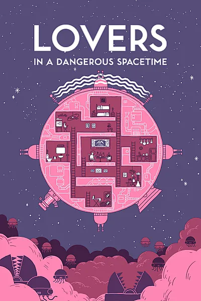 Lovers in a Dangerous Spacetime